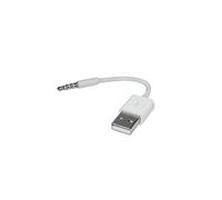 Replacement Player USB Charger Cable Professional Sync Data Transfer Cable Durable 3.5mm Jack USB Power Cable Compatible with iPod ShuffleData Line