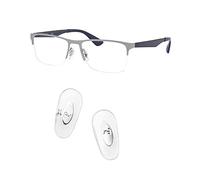 Replacement Push - in nasal pad 14mm repair Kit for ray ban rb6335 Glasses, extra lens CLOTH