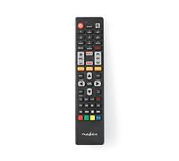 Nedis TVRC40TCBK - Replacement - télécommande - infrarouge - noir Noir
