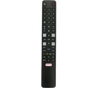 Replacement Remote Control Suitable For Tcl Tv 43S6800Fs 49S6800Fs 55Dc760 75P618 55Qled800 50Qled800 U49C7006 U75C7006 U65C7006 Xess X2 55Ep640 50Ep64 0 65Ep640 65P815 50P815 55P815 55Ep680[H606]