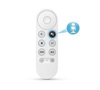 Replacement Remote for Google Chromecast with Google TV, Snow Color, Compatible with Google TV Streamer