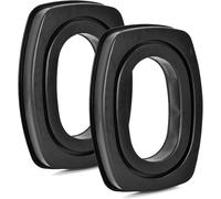 Replacement Silicone Gel Earpads Compatible with Howard Leight by Honeywell Impact, Impact Sport, Impact Pro, Sync, Leightning, Noise Isolation, Earmuffs