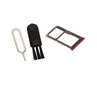 Replacement SIM Card Tray Set for Note 7 Pro (rouge) | Plastique durable, jeu d\'outils avec épingle à carte, installation facile