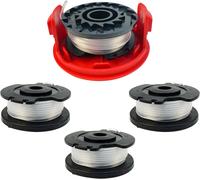Replacement Strimmer Line Spool for Ein-hell GE-CT 18/28 Li and GE-CT 18/28 Li TC Strimmer Strimmer Line Spool,1-19 Feet Nylon Replacement Line with Cap (4 Spools + 1 Cap)