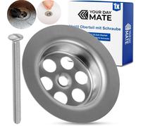 Replacement Valve Head With Mounting Screw,For Sink Flow Valves,Ø 70 Mm-1 1/2 Inch,Ss201 Stainless Steel Valve Head,Screw M6x70 Sink