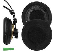 Replacement Velvet Earpad for AKG K240, K240S, K240 Studio, K240 MKII, K241, K270, K271, K271S, K272 Headphone Ear Pad/Ear Cushion/Ear Cups/Ear Cover/Earpads Repair Parts