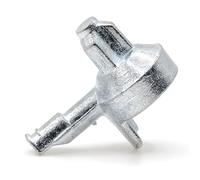 ReplacementScrews Billy Lot de 16 broches pour étagère compatibles avec IKEA Part 131372 - Supports d'étagère en alliage de zinc moulé sous pression