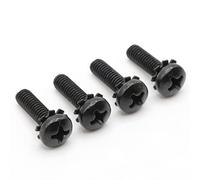 ReplacementScrews Lot de 4 vis M4 de 14 mm compatibles avec de nombreux supports TV LG