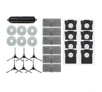 ReplaFor Kit de cessory en ciment pour aspirateurs robot Dreame y compris pour L40 Ultra A L30s Ultra pour L40 Ultra pour CE AE L30 Ultra S Outils de nettoyage (27 pièces)