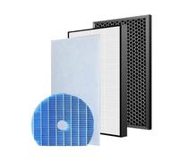 Replament Filter FZ-D60HFE FZ-D60DFE,Compatible For Sharp,KC-G61R KC-G61R-W-G61RW Air Purifier Filter Smoke Removal Deization Assembly(1set)