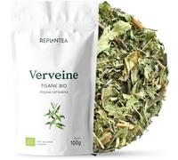 REPLANTEA Infusion de Verveine Odorante Bio 100g | Coupe Spéciale Infusion | Tisane Digestive et Relaxante | Arôme Intense de Citron | Aloysia Citriodora en Vrac