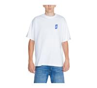 Replay - 6Zero1 Short Sleeve Crew Neck Tee - Homme - Tops - Blanc - Taille: M