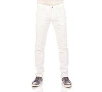 REPLAY Anbass Jean Slim, Blanc (001 White), 33W / 34L Homme