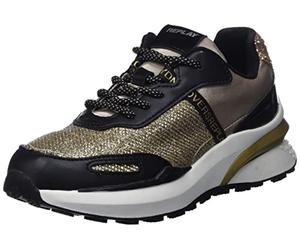 Replay Athena JR Baskets pour garçon et Fille Or 006BLACK 29 EU