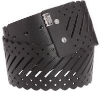 Replay AW2141, Ceinture femme 80 cm - Noir, Cuir (réglable de 65 à 95 cm)