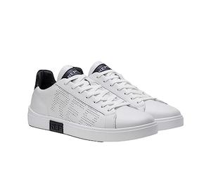 REPLAY Baskets Cupsole pour Homme avec Lacets, Blanc Noir 062, 40 EU