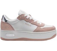 Replay Baskets GWZ5O pour Femme, 885 Rose et Blanc, 41 EU, 885 Rose et Blanc, 41 EU