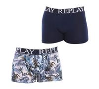 Replay - Boxer Élastique en Coton - Homme - Sous-vêtements - Multicolore - Taille: S