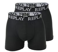 REPLAY Boxers gris / noir, Taille S