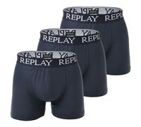 REPLAY Boxers Pour Hommes, Pack De 3 - Sous-Vêtements, Coton, Logo, Uni ...