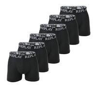 REPLAY Boxers Pour Hommes, Pack De 6 - Sous-Vêtements, Coton, Logo, Uni ...