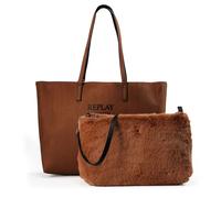 REPLAY Cabas marron, Taille One Size
