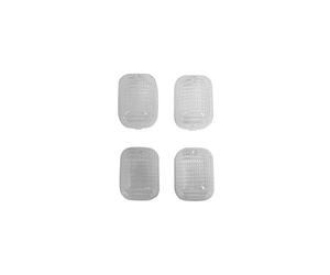 REPLAY Cabochon Clignotant Scoot Adaptable Peugeot 50 Trekker, Squab, tkr AV+AR Transparent (x4)