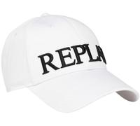 Replay Casquette de baseball unisexe en coton, Optical White 001 (Weiß), Onesize