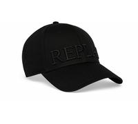 Replay Casquette de baseball unisexe en coton Total Black 998 (Noir), taille unique