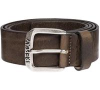 Replay Ceinture en cuir pour homme, Faded Grey Mud 035 (Marron), 95