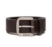 Replay Ceinture en cuir pour homme, noir marron 128 (marron), 110