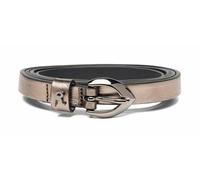 REPLAY ceinture Leather Belt W80 Lux Gun Metal