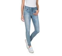 Replay Damen Jeans Luzien Skinny-Fit Hyperflex mit Stretch, Bleu Moyen 009 (Blau), 24W / 28L