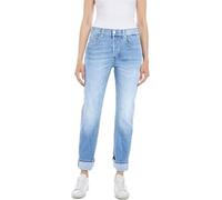 REPLAY Damen Jeans Maijke Straight-Fit Bio, Bleu Clair 010 (Blau), 27W / 30L