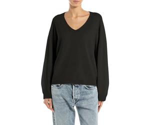 Replay Dk3910 Pull-Over, Noir (098), S Femme