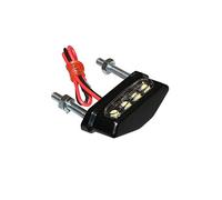 REPLAY Eclairage de Plaque Universel 4smd Puissant Transparent-Noir -Homologue ce- (Paire)