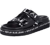 Replay Femme Brevet Muddy Chausson, 050 Silver, 41 EU