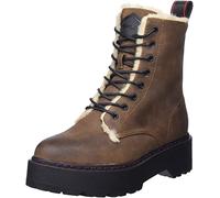 Replay Femme Doc Oiled Botte mi-Mollet, Marron 012, 39 EU