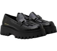 Replay Femme GWL92 .000.C0003S Mocassin, Black 003, 35 EU