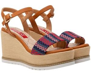 Replay Femme GWP6G .000.C0001S Sandale cale, Beige Red 2309, 39 EU