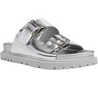 Replay Femme Jade Crack Sandale, 050 Silver, 35 EU