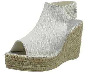 Replay Femme Jess-Tyne Sandale à Talon, Blanc 061, 41 EU