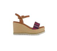 Replay Femme Shady Block Sandale cale, 2309 Beige Rouge, 35 EU