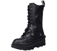 REPLAY Garçon Fille Laser Jr Botte mi-Mollet, Noir (003), 33 EU