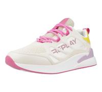 Replay Garçon Fille Maze Jr 8 Basket, 3175 Lt Beige Multicolore, 33 EU