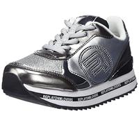 Replay Garçon Fille Penny Jr Basket, 051silver Black, 34 EU