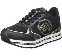 Replay Garçon Fille Penny Jr Basket, Noir doré (006), 28 EU