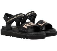 Replay GBT42 .000.C0007S Sandale, Black Lt Gold 168, 39 EU