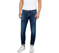 Replay Herren Jeans Anbass Slim-Fit Hyperflex Cloud mit Stretch, Bleu Foncé 007 (Blau), 30W / 32L