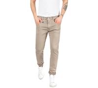 REPLAY Herren Jeans Anbass Slim-Fit Hyperflex Color X-Lite mit Stretch, Braun (Sand 020-1), 31W / 34L